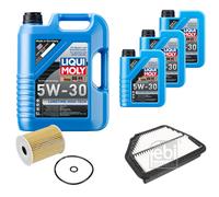 FEBI Controllo Set 8L LIQUI MOLY 5W-30 Longtime High Tech Per Opel Antara