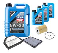 FEBI Controllo Set 8L LIQUI MOLY 5W-30 Longtime High Tech Per Opel Antara
