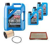 FEBI Controllo Set 8L LIQUI MOLY 5W-30 Longtime High Tech Per Opel Vectra B