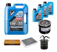 FEBI Controllo Set 8L LIQUI MOLY 5W-30 Longtime High Tech Per Subaru Impreza