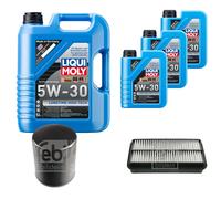 FEBI Controllo Set 8L LIQUI MOLY 5W-30 Longtime High Tech Per Toyota Avensis