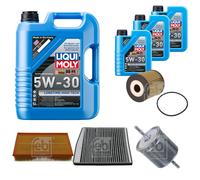 FEBI Controllo Set 8L LIQUI MOLY 5W-30 Longtime High Tech Per Volvo S60 I