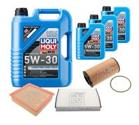 FEBI Controllo Set 8L LIQUI MOLY 5W-30 Longtime High Tech Per Volvo V40