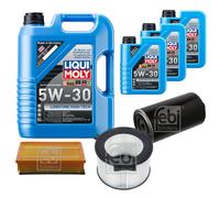 FEBI Controllo Set 8L LIQUI MOLY 5W-30 Longtime High Tech Per VW Transporter