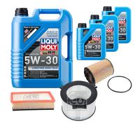 FEBI Controllo Set 8L LIQUI MOLY 5W-30 Longtime High Tech Per VW Transporter