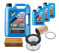 FEBI Controllo Set 8L LIQUI MOLY 5W-30 Longtime High Tech Per VW Transporter