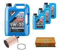 FEBI Controllo Set 8L LIQUI MOLY 5W-30 Longtime High Tech Per VW Transporter