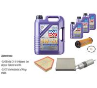FEBI Controllo set 8L LIQUI MOLY 5W-40 Bassa visciosità High Tech per BMW 4 Gran