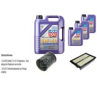 FEBI Controllo set 8L LIQUI MOLY 5W-40 Bassa visciosità High-Tech per Honda CR-V