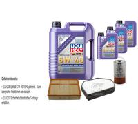 FEBI Controllo set 8L LIQUI MOLY 5W-40 Bassa visciosità High Tech per Mercedes C