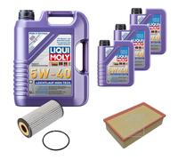 Febi Controllo Set 8L Liqui Moly 5W-40 Basso Attrito High-Tech per VW Golf VII