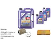 FEBI Controllo set 8L LIQUI MOLY 5W-40 Leichtlauf High-Tech per