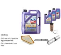 FEBI Controllo set 8L LIQUI MOLY 5W-40 Leichtlauf High-Tech per