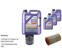 FEBI Controllo set 8L LIQUI MOLY 5W-40 Leichtlauf High-Tech per