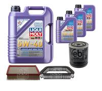 FEBI Controllo Set 8L LIQUI MOLY 5W-40 Leichtlauf High Tech Per Audi A8 4E