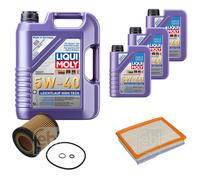 FEBI Controllo Set 8L LIQUI MOLY 5W-40 Leichtlauf High Tech Per BMW 2 Coupe