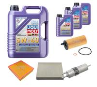 FEBI Controllo Set 8L LIQUI MOLY 5W-40 Leichtlauf High Tech Per BMW 3 Serie F30