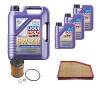 FEBI Controllo Set 8L LIQUI MOLY 5W-40 Leichtlauf High Tech Per BMW 6er