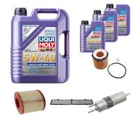 FEBI Controllo Set 8L LIQUI MOLY 5W-40 Leichtlauf High Tech Per BMW X1 E84
