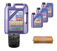 FEBI Controllo Set 8L LIQUI MOLY 5W-40 Leichtlauf High Tech Per Citroën C5
