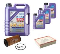 FEBI Controllo set 8L LIQUI MOLY 5W-40 Leichtlauf High-Tech per Mercedes