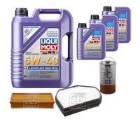 FEBI Controllo Set 8L LIQUI MOLY 5W-40 Leichtlauf High Tech Per Mercedes E