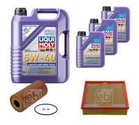 FEBI Controllo Set 8L LIQUI MOLY 5W-40 Leichtlauf High Tech Per Mercedes E