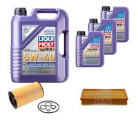 FEBI Controllo Set 8L LIQUI MOLY 5W-40 Leichtlauf High Tech Per Mercedes E