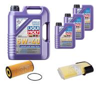 FEBI Controllo Set 8L LIQUI MOLY 5W-40 Leichtlauf High Tech Per Porsche