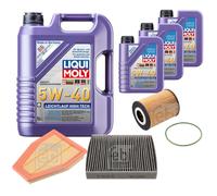 FEBI Controllo Set 8L LIQUI MOLY 5W-40 Leichtlauf High Tech Per Porsche 911