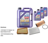 FEBI Controllo set 8L LIQUI MOLY 5W-40 Leichtlauf High-Tech per Renault