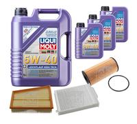 FEBI Controllo Set 8L LIQUI MOLY 5W-40 Leichtlauf High Tech Per Renault