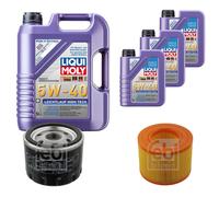 FEBI Controllo Set 8L LIQUI MOLY 5W-40 Leichtlauf High Tech Per Renault