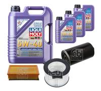 FEBI Controllo Set 8L LIQUI MOLY 5W-40 Leichtlauf High Tech Per Trasportatori