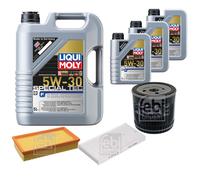 FEBI Controllo Set 8L LIQUI MOLY SPECIAL TEC F 5W-30 Per Ford Focus Turnier