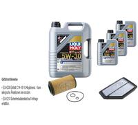 Febi Controllo Set 8L Liqui Moly Special Tec F 5W-30 per Honda Cr-V III Rosso