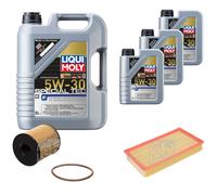 Febi Controllo Set 8L Liqui Moly Special Tec F & 5W-30 per Jaguar