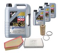 FEBI Controllo Set 8L LIQUI MOLY SPECIAL TEC F 5W-30 Per Volvo V40 Schrägheck