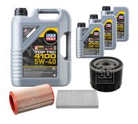 FEBI Controllo Set 8L LIQUI MOLY TOP TEC 4100 5W-40 Per Alfa Romeo 156