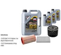 Febi Controllo Set 8L Liqui Moly Top Tec 4100 5W-40 per Alfa Romeo