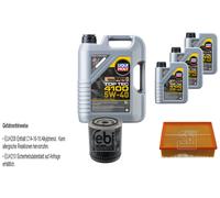Febi Controllo Set 8L Liqui Moly Top Tec 4100 5W-40 per . Audi A4