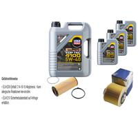 FEBI Controllo Set 8L LIQUI MOLY TOP TEC 4100 5W-40 Per AUDI A6 4F2 C6 2.4