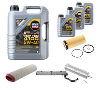Febi Controllo Set 8L Liqui Moly Top Tec 4100 5W-40 per BMW 3er