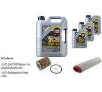 FEBI Controllo Set 8L LIQUI MOLY Top Tec 4100 5W-40 Per BMW 5er Touring E39