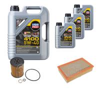 FEBI Controllo Set 8L LIQUI MOLY Top Tec 4100 5W-40 Per BMW 7 Serie E65 E66