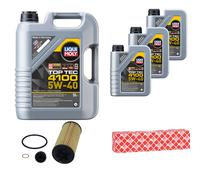 Febi Controllo Set 8L Liqui Moly Top Tec 4100 5W-40 per BMW X2 F39 sDrive20i