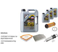 Febi Controllo Set 8L Liqui Moly Top Tec 4100 5W-40 per BMW X3 G01 xDriveM40d