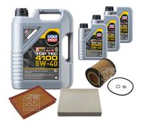Febi Controllo Set 8L Liqui Moly Top Tec 4100 5W-40 per Bwm 2 Coupé F22