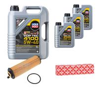 FEBI Controllo Set 8L LIQUI MOLY TOP TEC 4100 5W-40 Per Mercedes Vito
