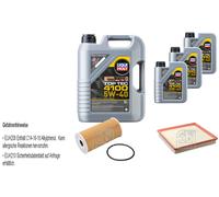 Febi Controllo Set 8L Liqui Moly Top Tec 4100 5W-40 per Renault Trafic II